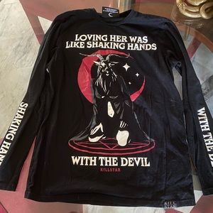 Super Rare Killstar Long sleeve shirt